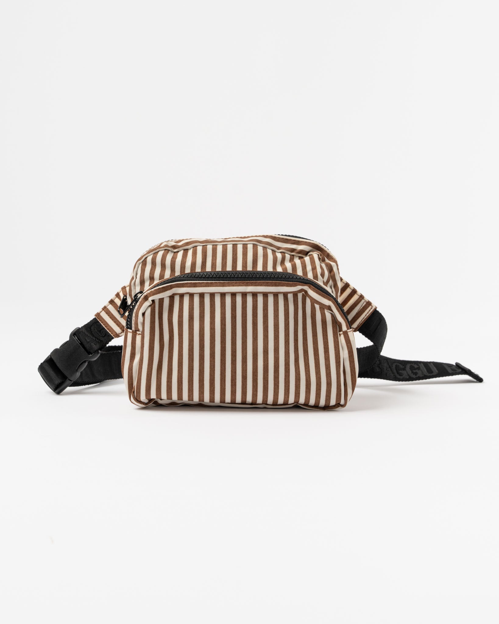 Baggu Fanny Pack in Brown Stripe
