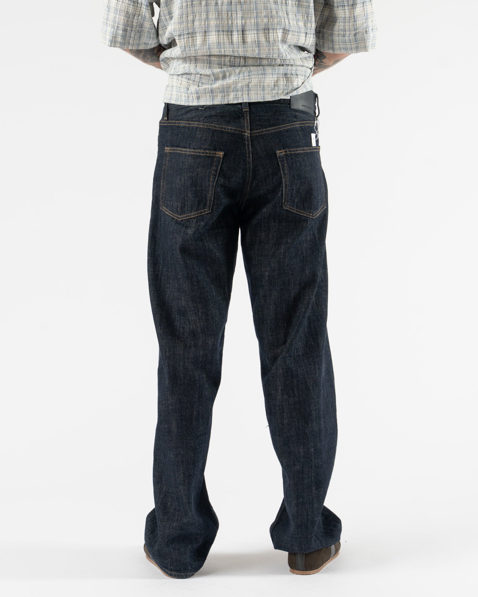 Sunflower Loose Pant in Simple Rinse Blue