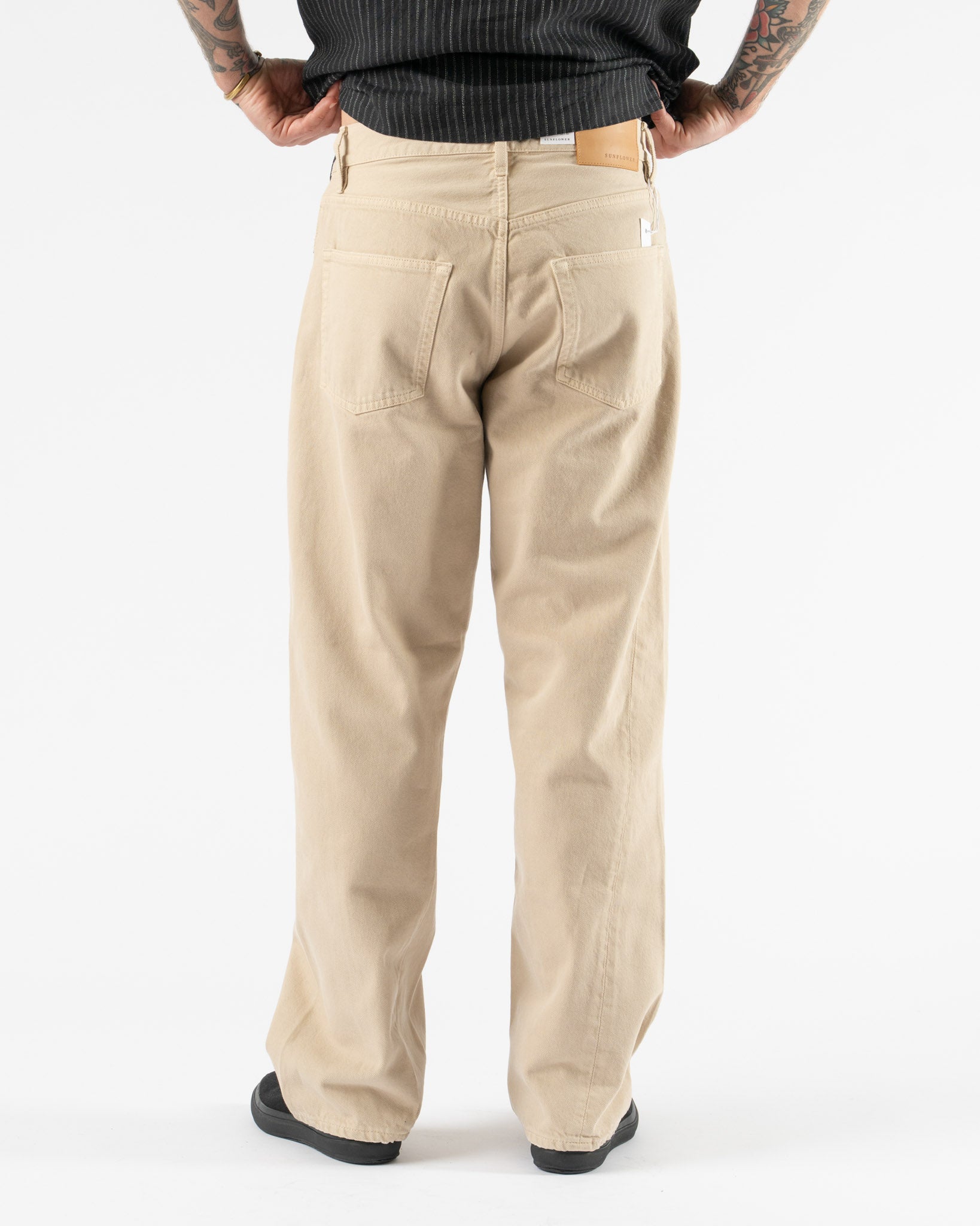 Sunflower Wide Twist Pant in Vintage Sand