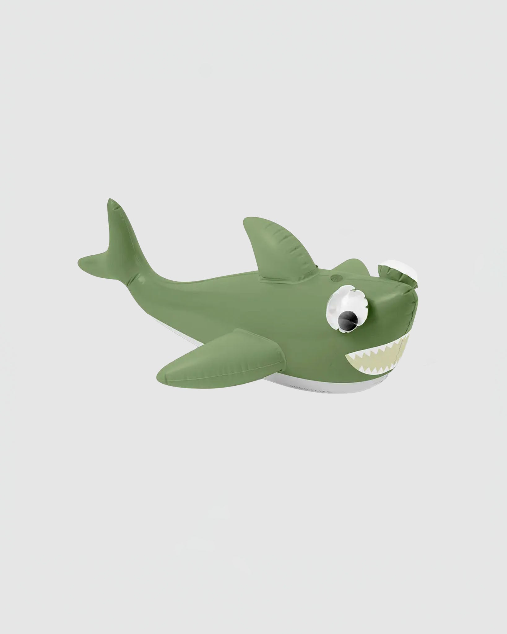 Sunnylife Inflatable Giant Sprinkler Shark Tribe Khaki