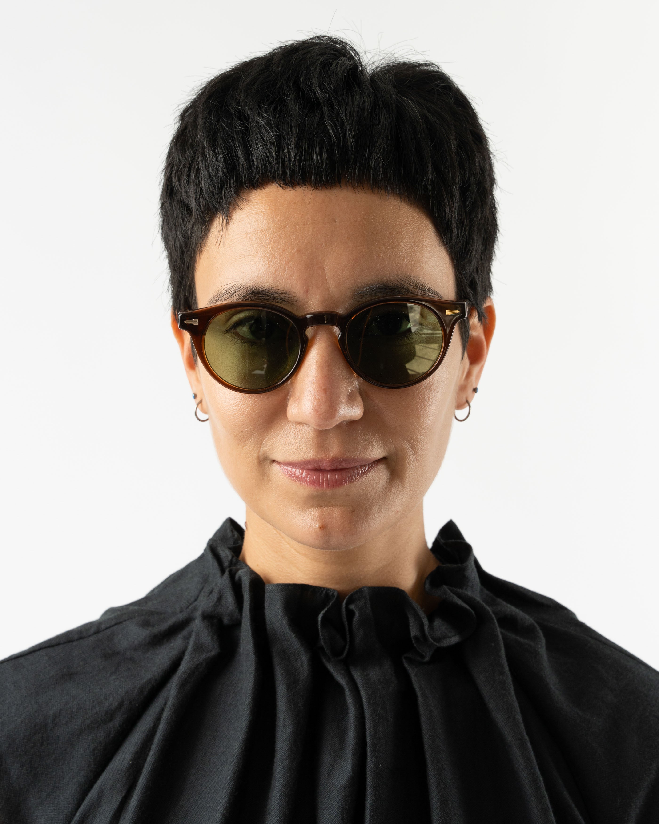 Tejesta Crazy Horse Sunglasses in Tan