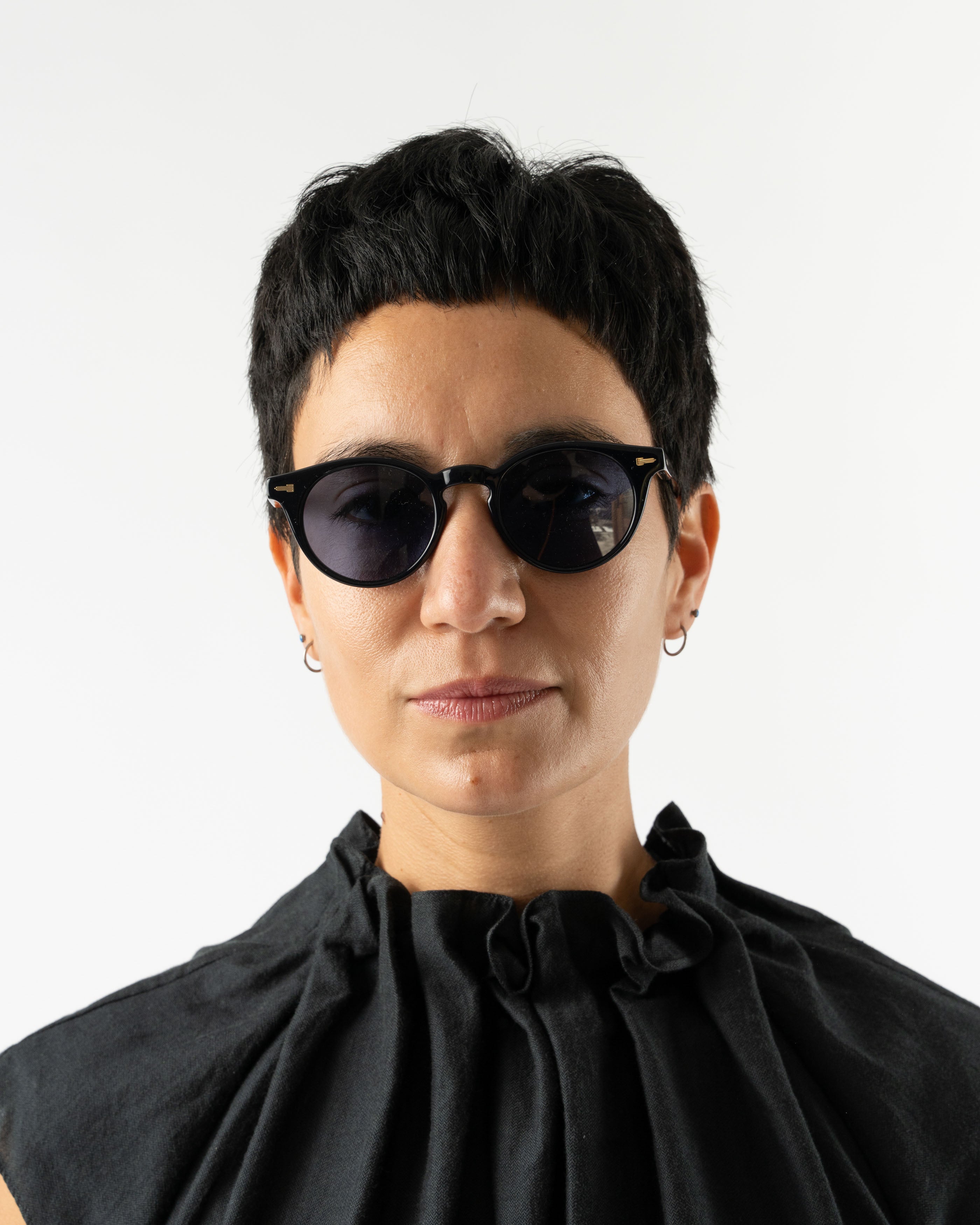 Tejesta Crazy Horse Sunglasses in Midnight