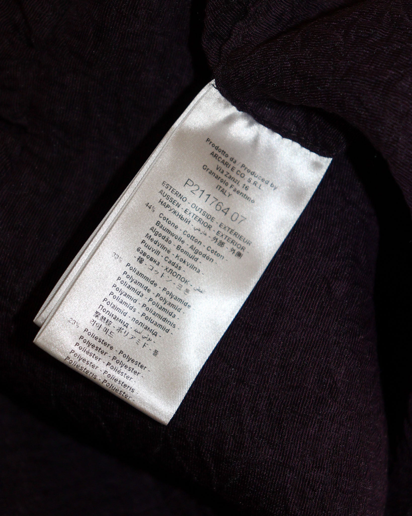 Pre-owned: Ter Et Bantine Fancy Cotton Blend Top in Purple