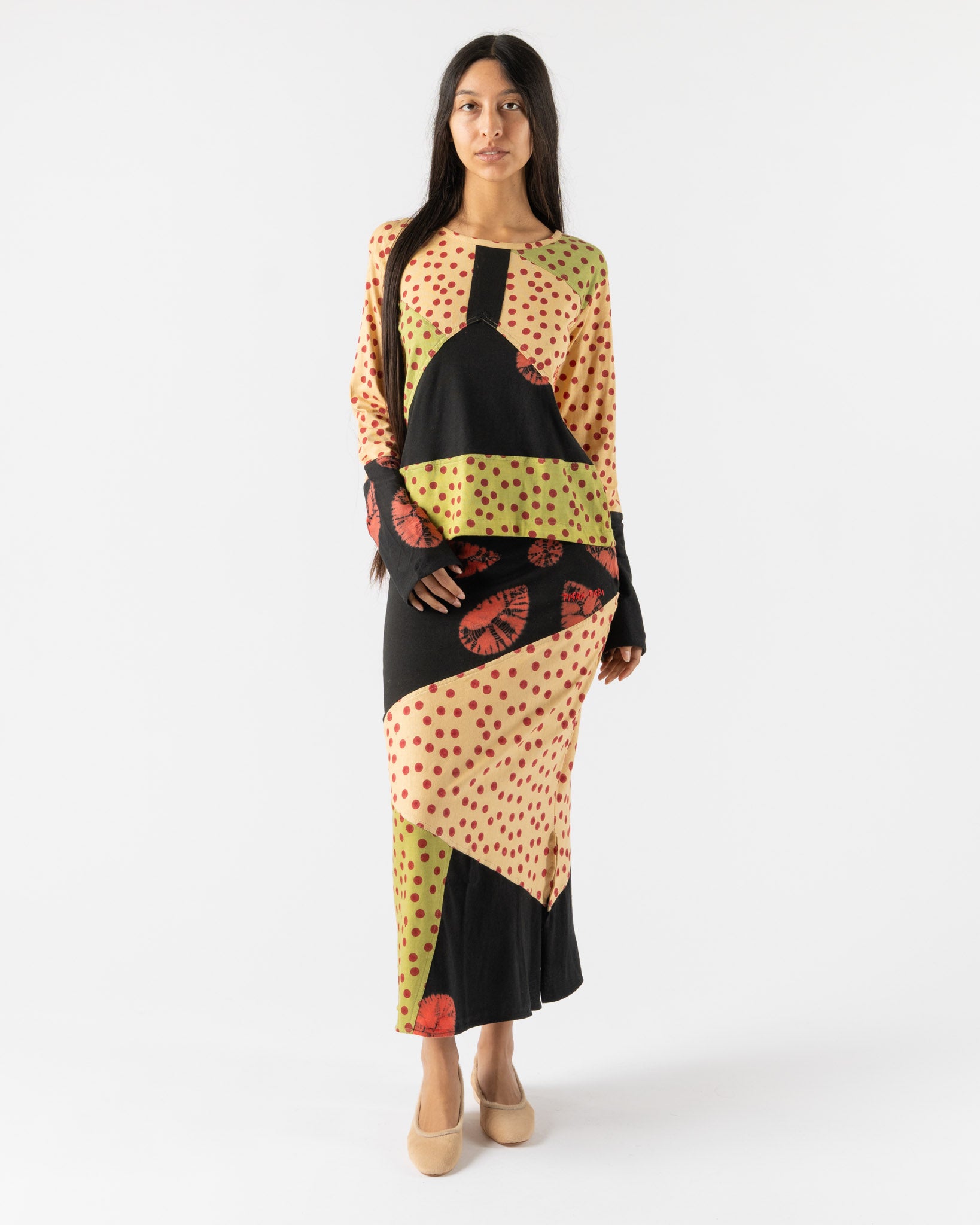 Tigra Tigra Patchwork Tigra T-Shirt Skirt