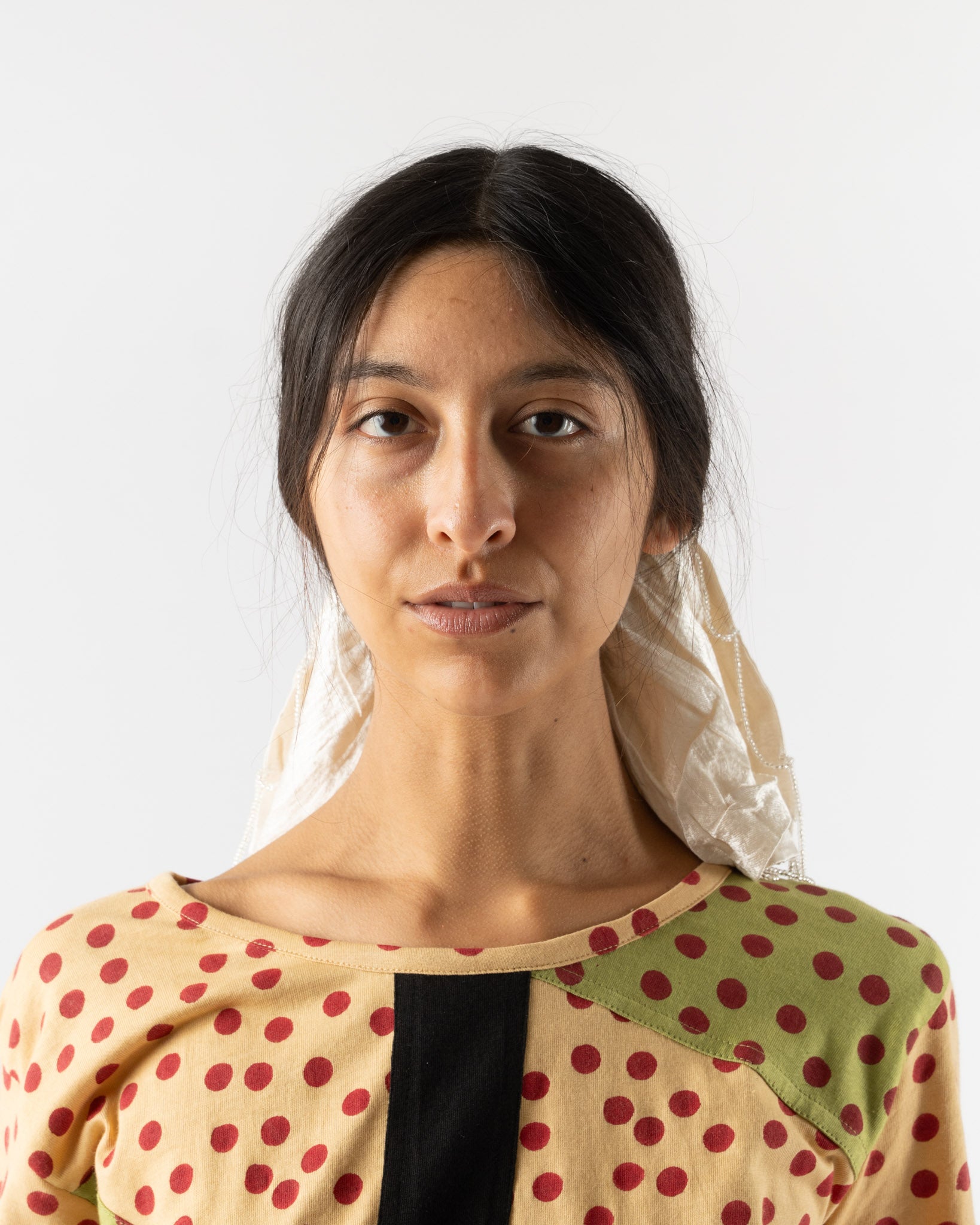 Tigra Tigra Berry Hand Embroidery Extra Large Scrunchie