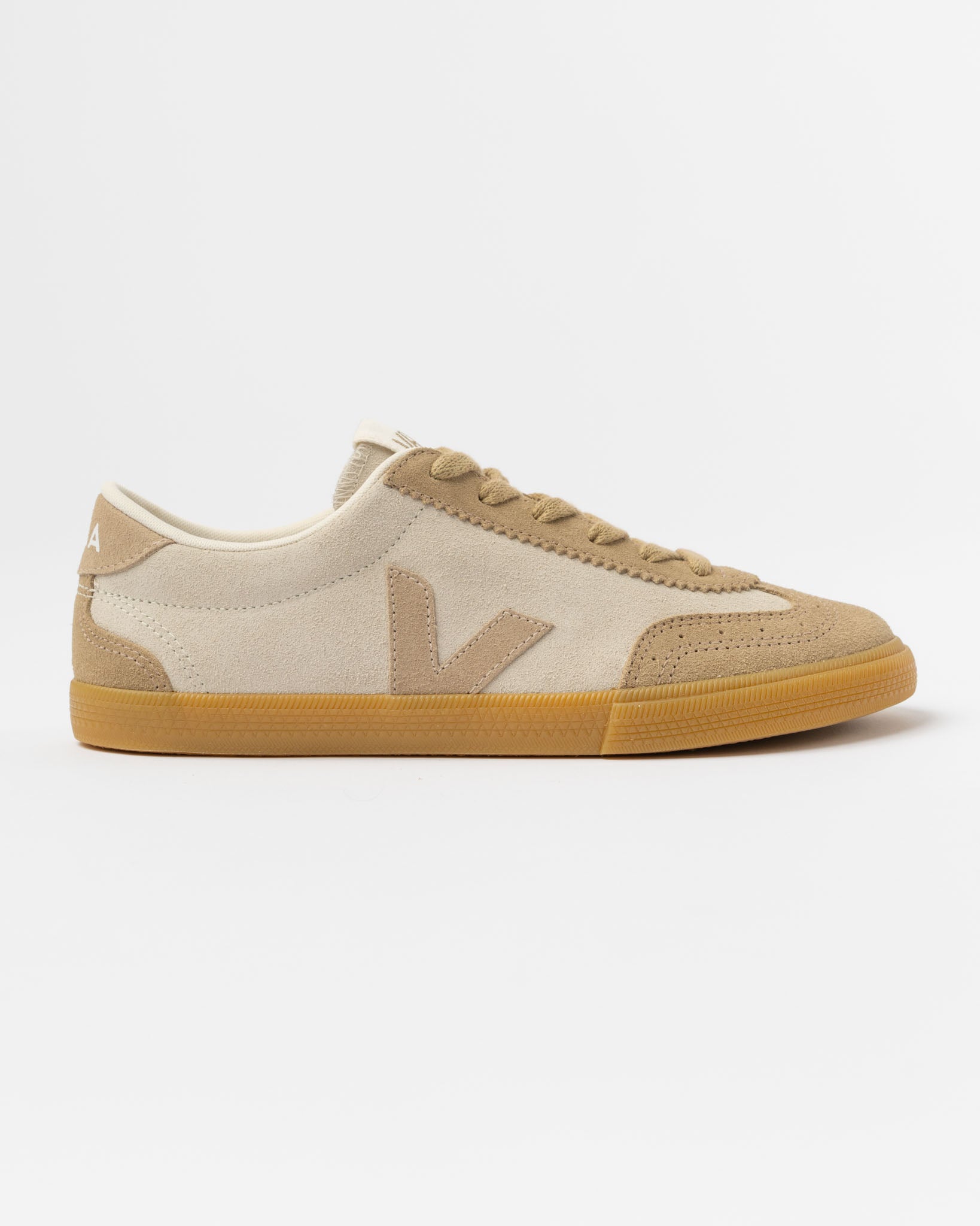 【関税&送料込】Veja Volley Sneakers In Suede Veja Volley Natural/Sahara/Natural Curated at Jake and Jones