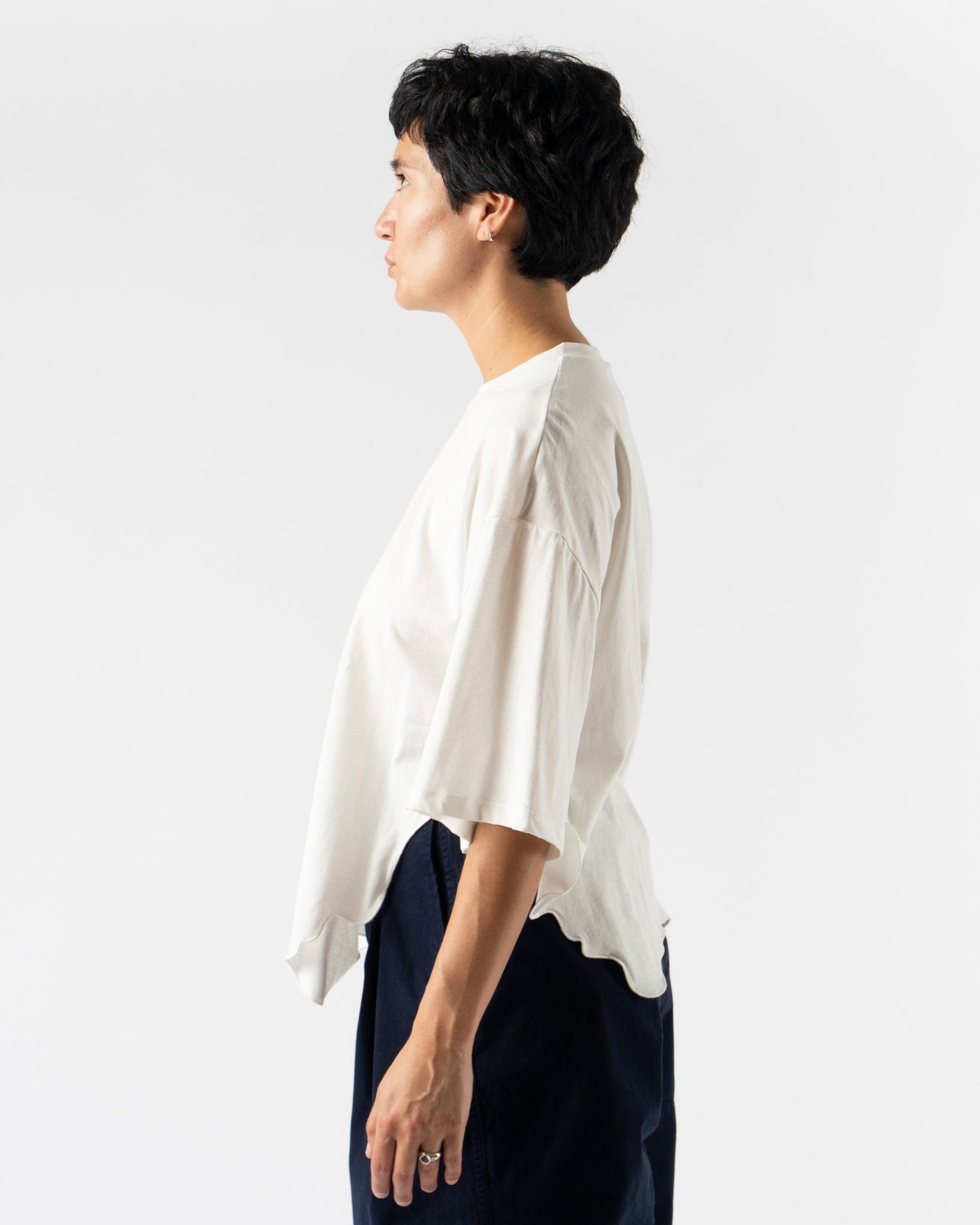 Baserange Undyed Veil Tee Shirt