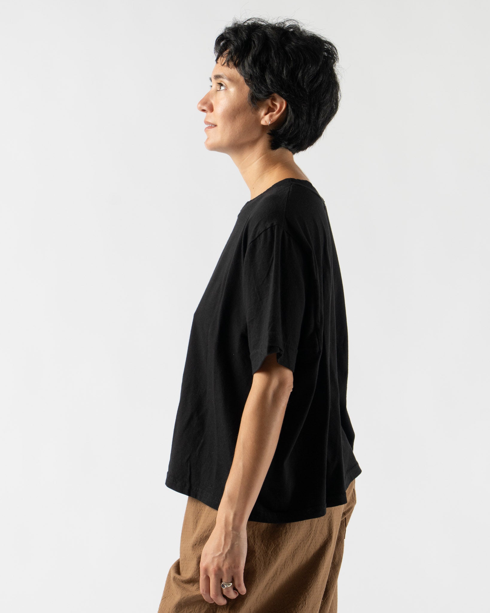 Wol Hide Box Tee in Black