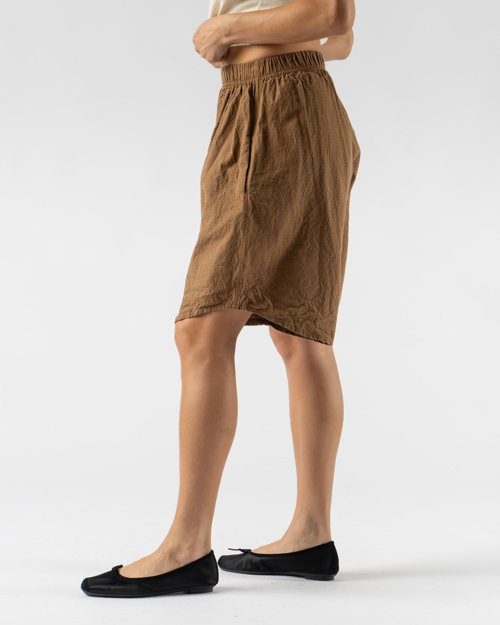 Wol Hide Tulip Short in Sepia