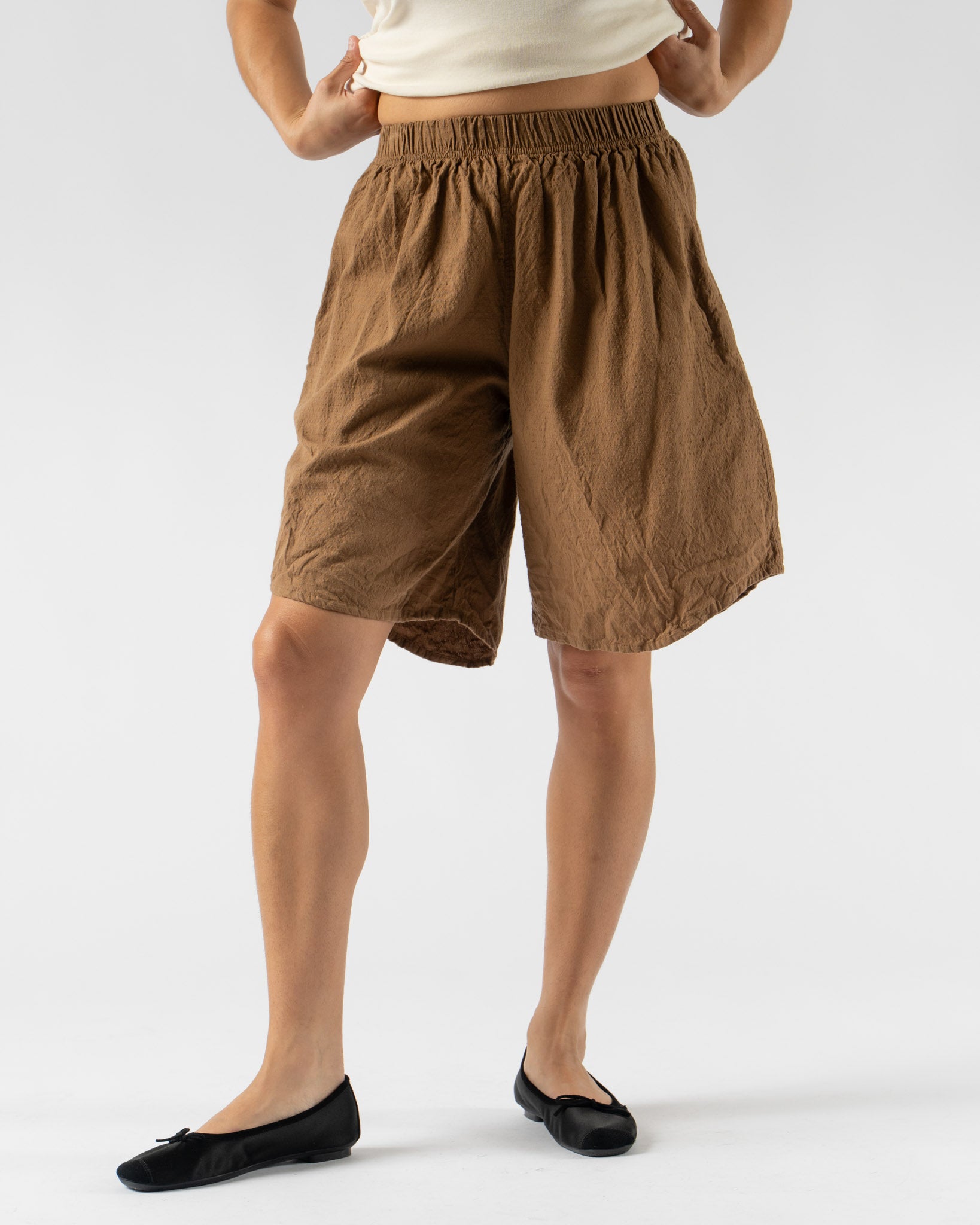 Wol Hide Tulip Short in Sepia