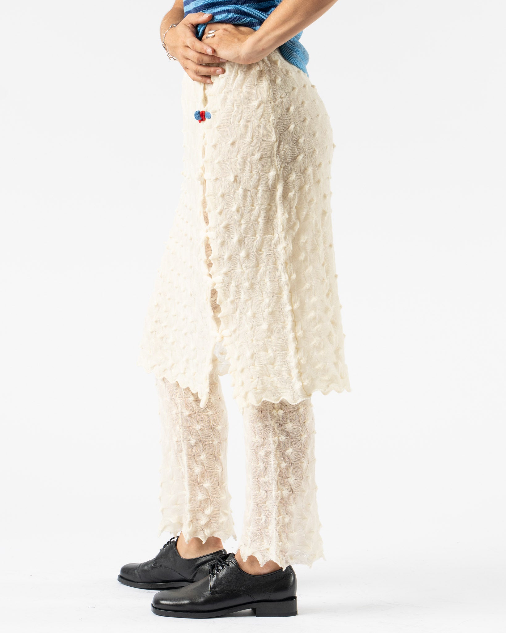 YanYan Borlor Beach Pant in Ivory
