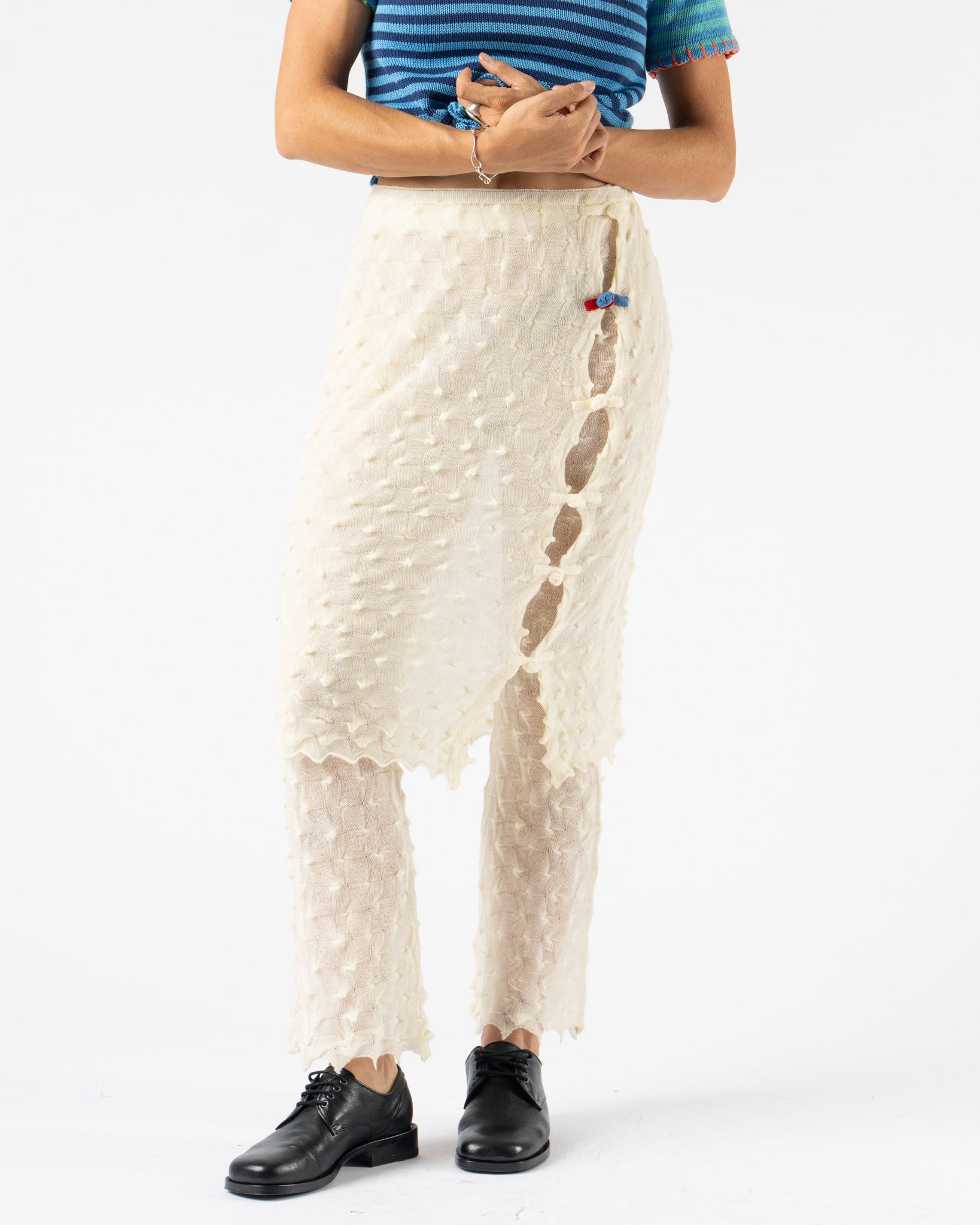 YanYan Borlor Beach Pant in Ivory