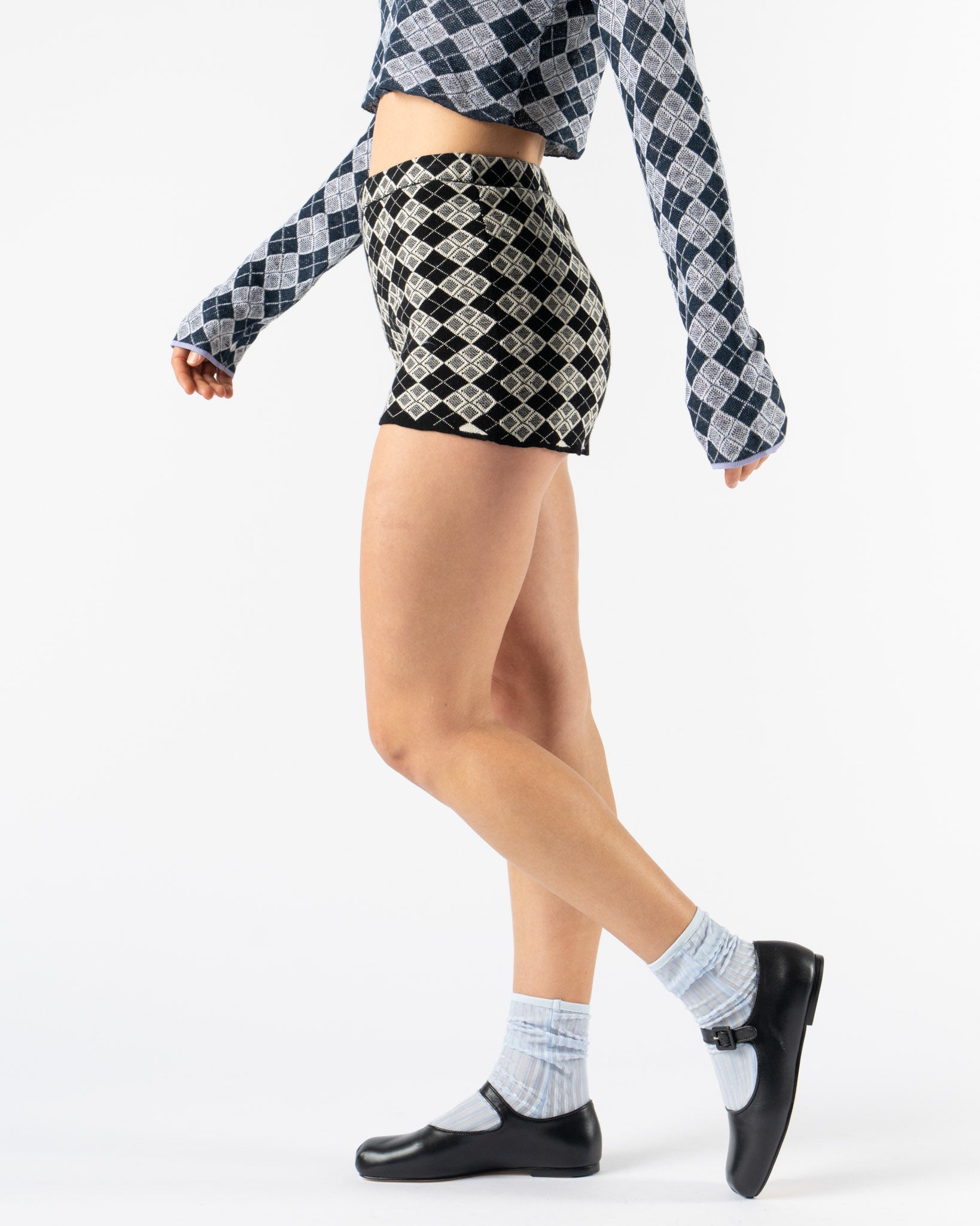 YanYan Argyle Hot Short