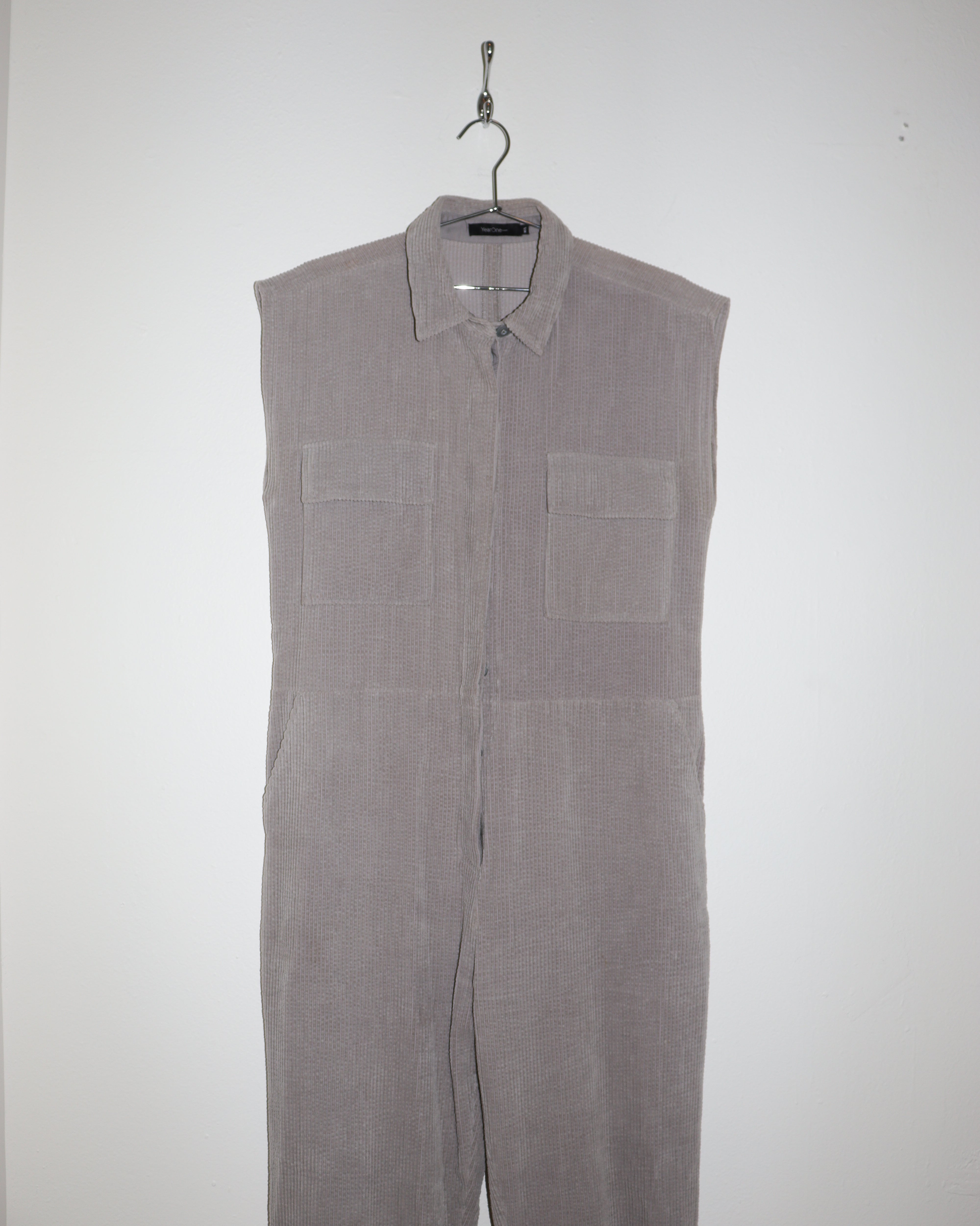 Pre-owned: Year One Corduroy Jumpusit in Grey