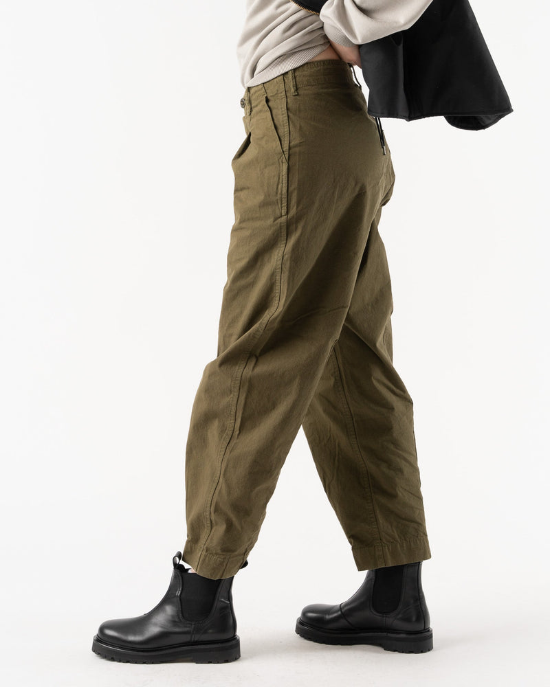 Applied Art Forms DM1-1 Japanese Cargo Pant in Military Green