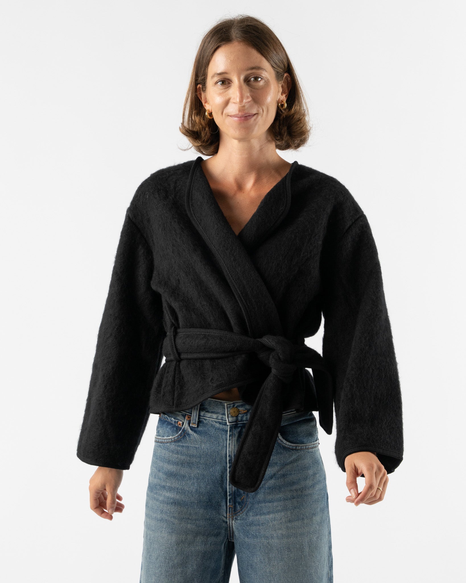 Baserange-Capas-Jacket-in-Black-Santa-Barbara-Boutique-Jake-and-Jones-Sustainable-Fashion