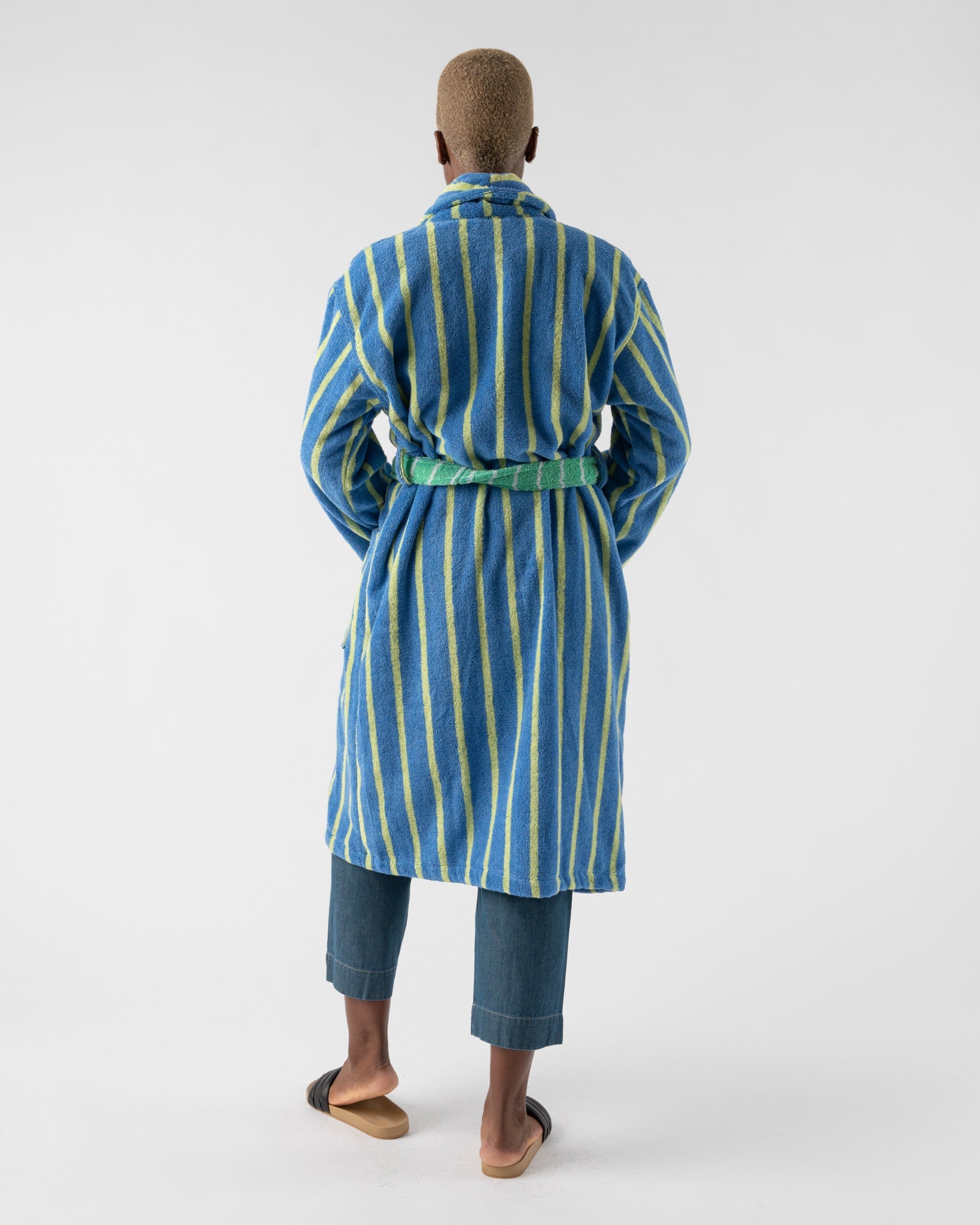 Dusen Dusen Fruit Stripe Bathrobe