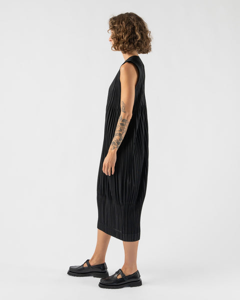 Pleats Please Issey Miyake Thicker Bottoms 2 Dress in Black