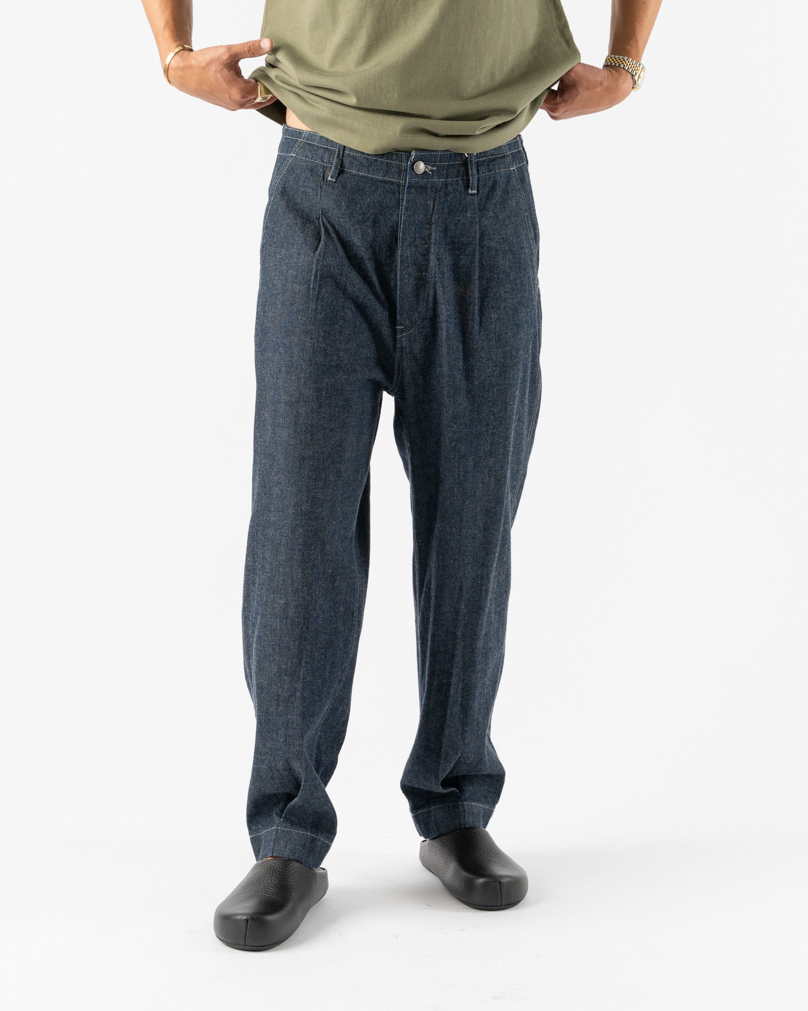 Applied-Art-Forms-DM-1-1-Denim-Cargo-Pants-in-Dark-Indigo-Santa-Barbara-Boutique-Jake-and-Jones-Sustainable-Fashion