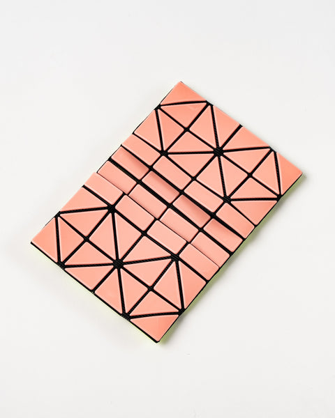 Bao Bao by Issey Miyake Card Case Yellow x Coral Pink Curated at