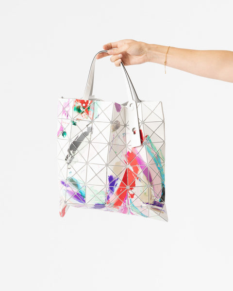 Bao Bao Palette Tote Bag in White Curated at Jake and Jones