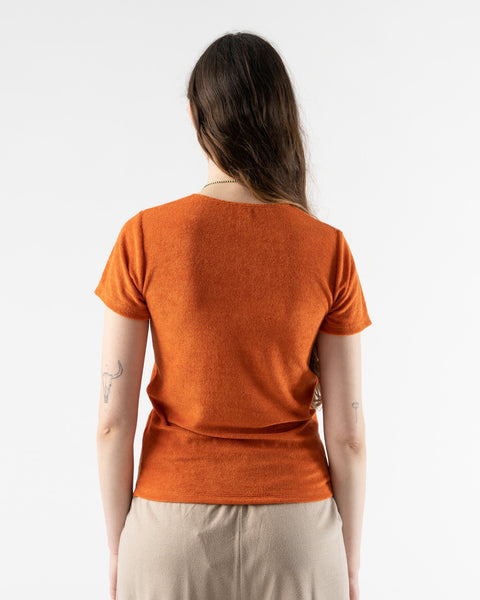 Baserange Omo Tee in Ven Orange