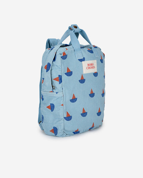 Bobo Choses Duck-Print Schoolbag