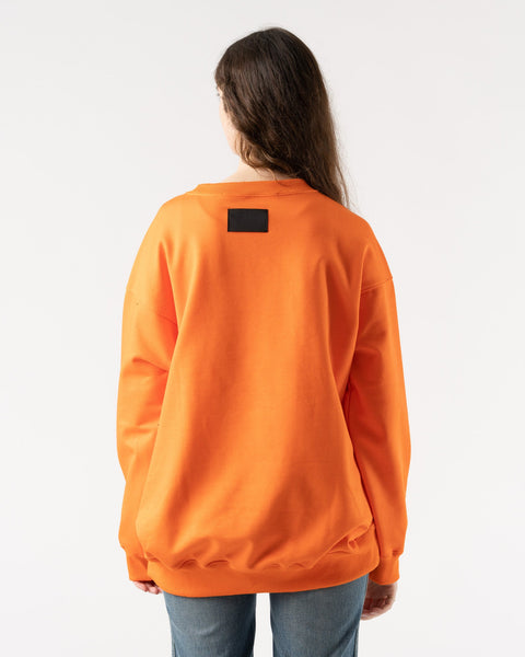 Cog The Big Smoke Honesty Sweatshirt in Tangerine