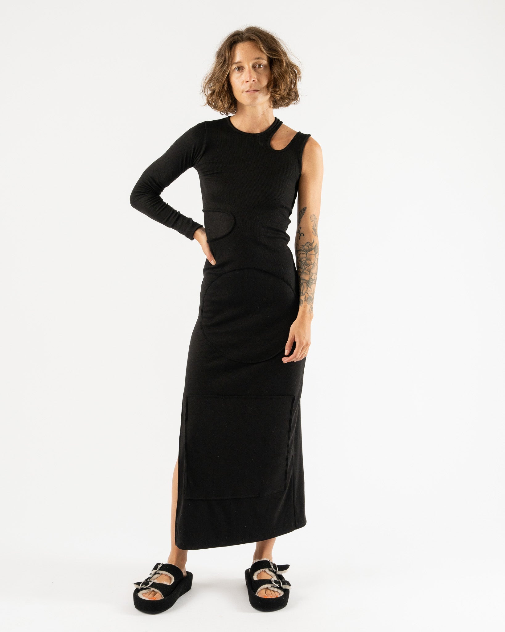 Delfina-Balda-Memphis-Dress-in-Black-Santa-Barbara-Boutique-Jake-and-Jones-Sustainable-Fashion