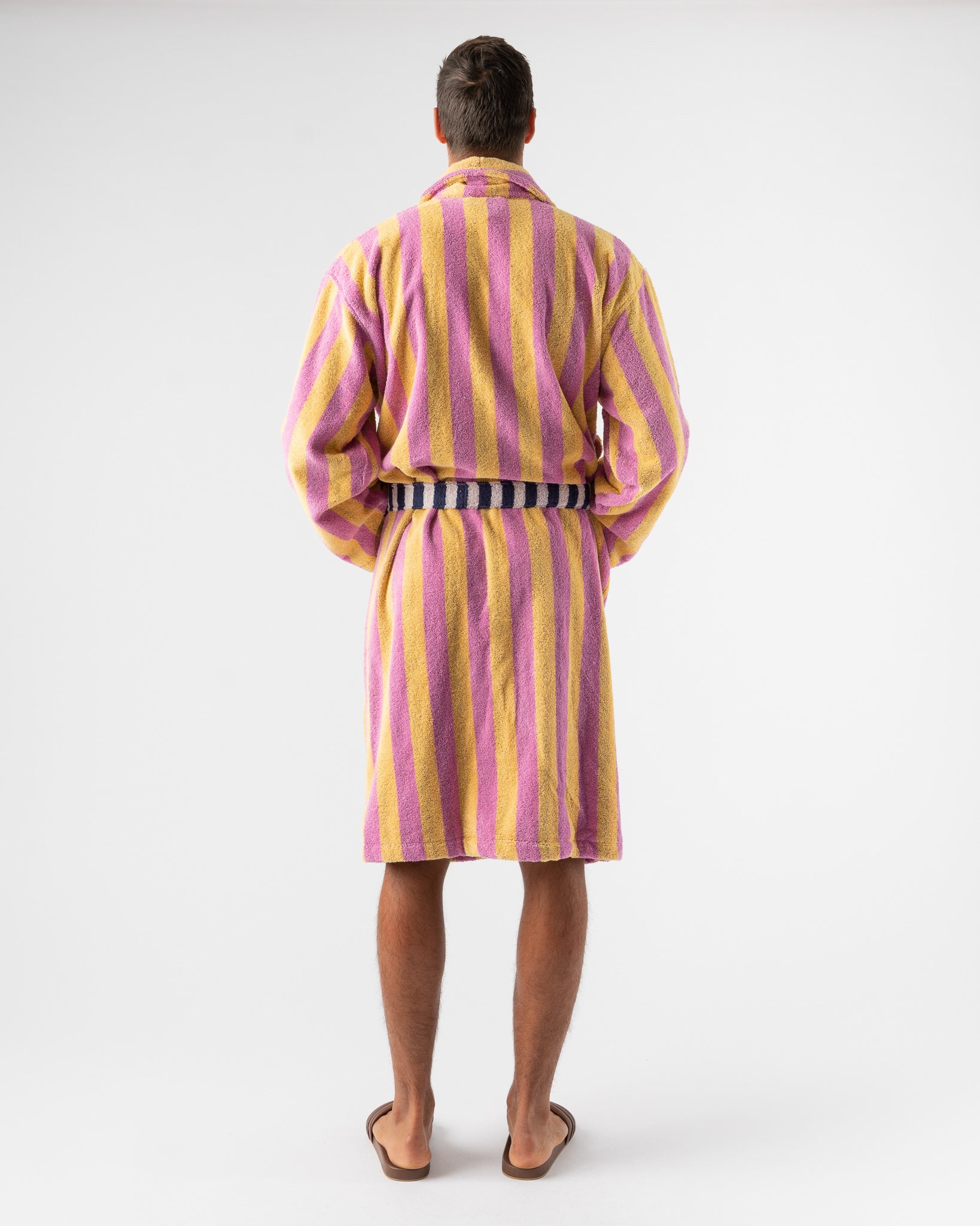 Dusen Dusen Fruit Stripe Bathrobe