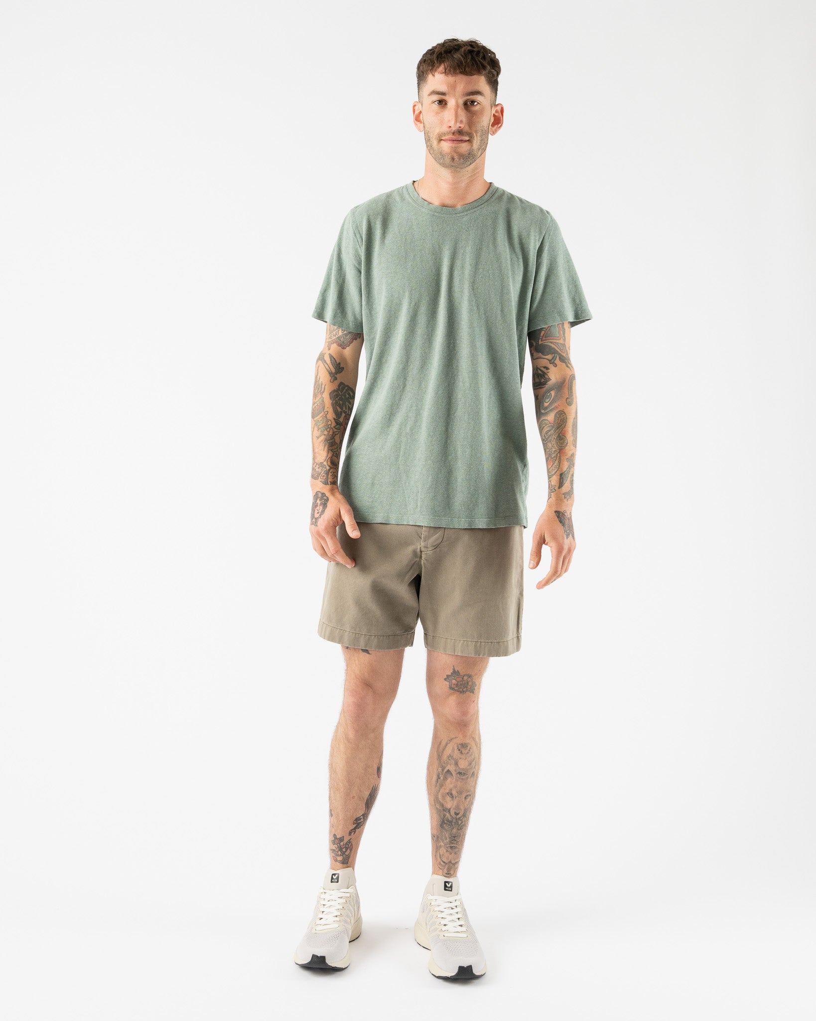 Jungmaven-Baja-Tee-in-Clay-Green-Santa-Barbara-Boutique-Jake-and-Jones-Sustainable-Fashion