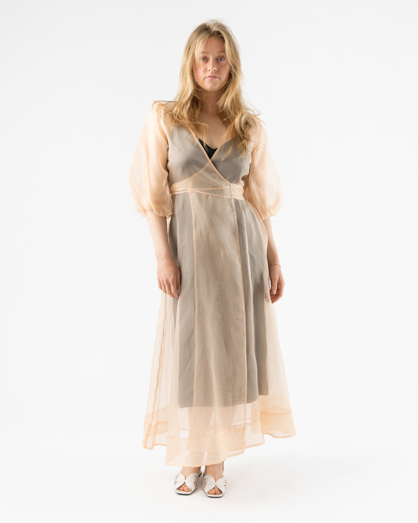Kamperett-Loretta-Organza-Midi-Dress-in-Blush-jake-and-jones-santa-barbara-boutique-curated-slow-fashion