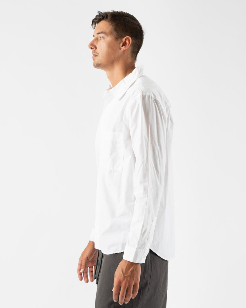 Knickerbocker-Wooster-Cotton-Shirt-in-White-Santa-Barbara-Boutique-Jake-and-Jones-Sustainable-Fashion