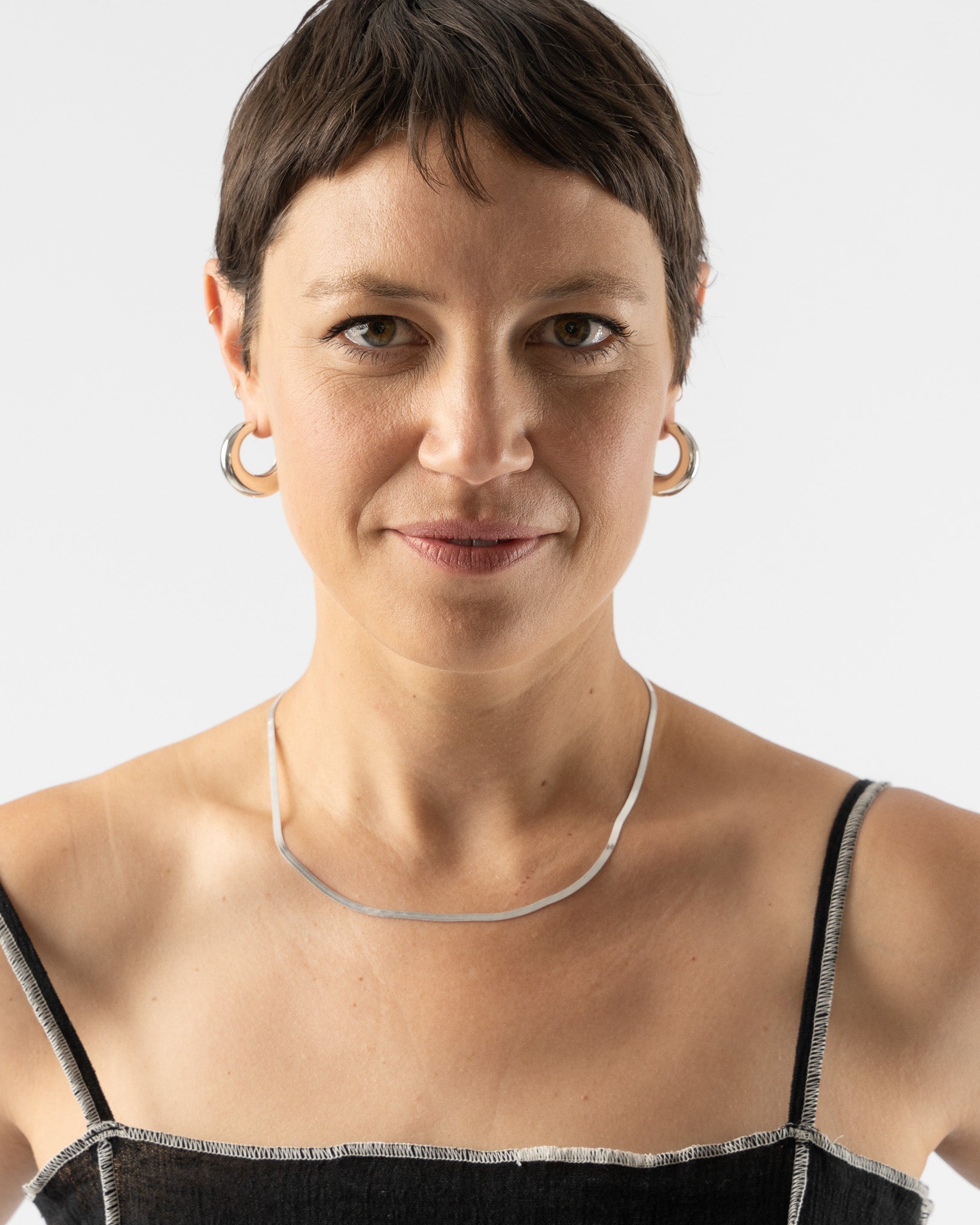 Leigh-Miller-Bubble-Hoops-in-Sterling Silver-Santa-Barbara-Boutique-Jake-and-Jones-Sustainable-Fashion