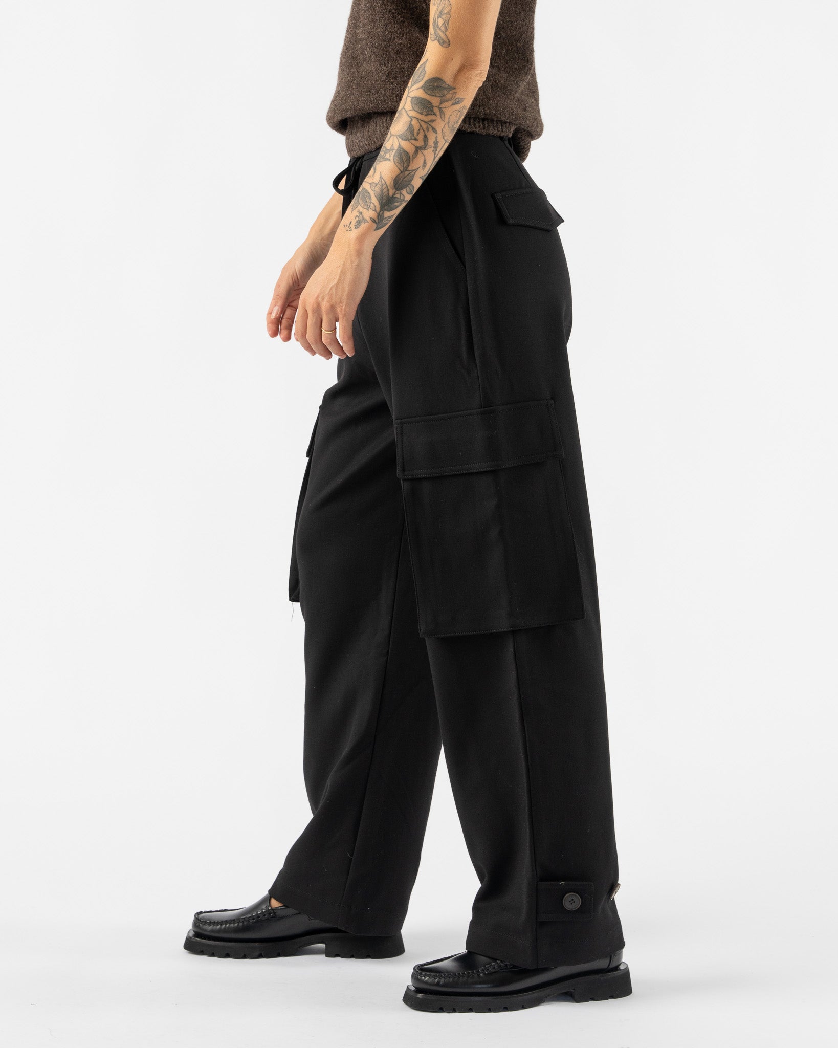 Mijeong-Park-Wide-Leg-Cargo-Pants-in-Black-Santa-Barbara-Boutique-Jake-and-Jones-Sustainable-Fashion