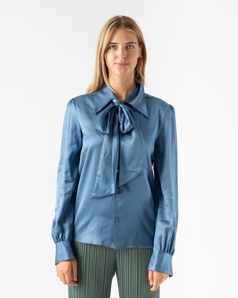 MM6 Maison Margiela 70s Shirt in Blue