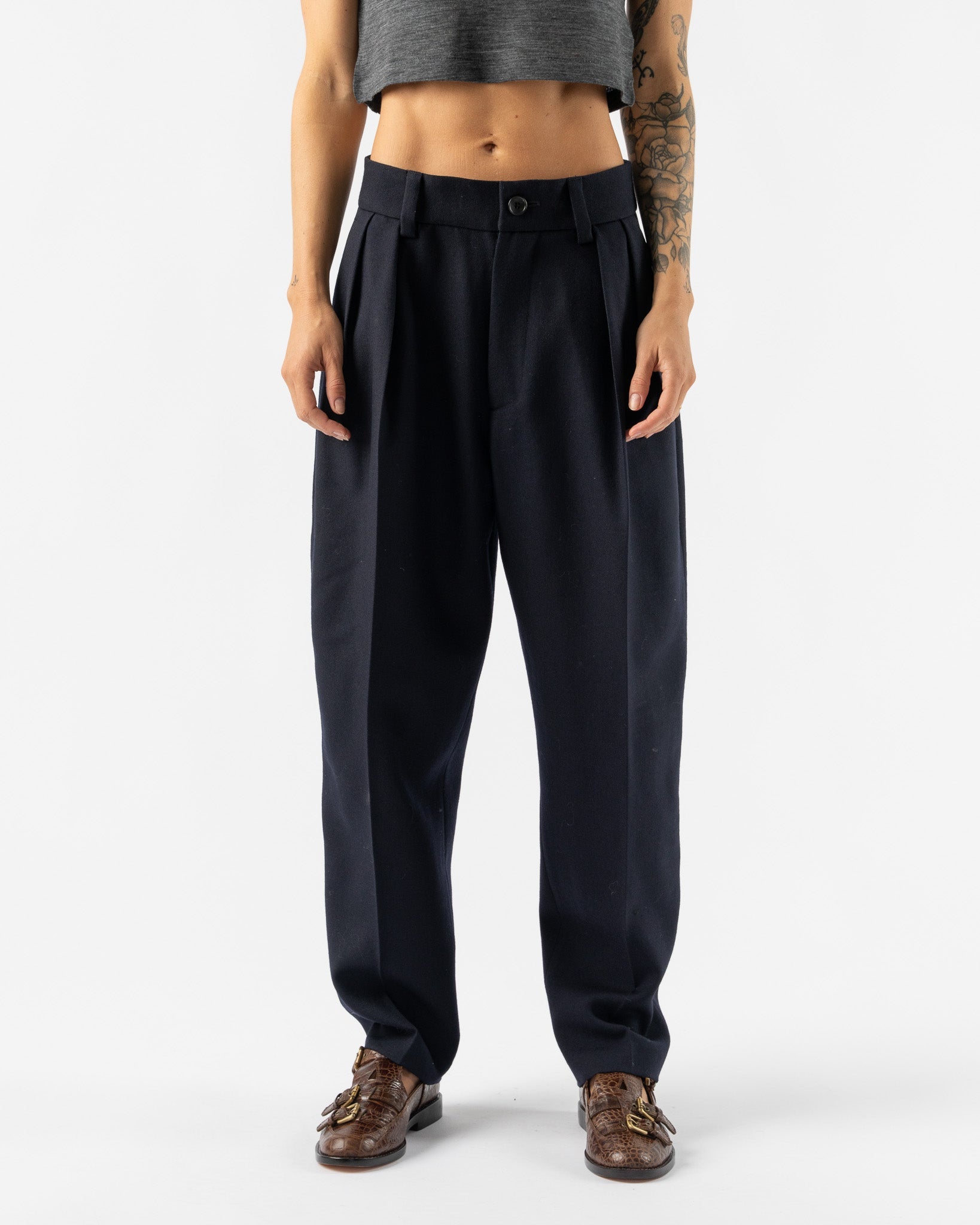nicholson-&-nicholson-Rugby-Wool-Trouser-in-Navy-Santa-Barbara-Boutique-Jake-and-Jones-Sustainable-Fashion