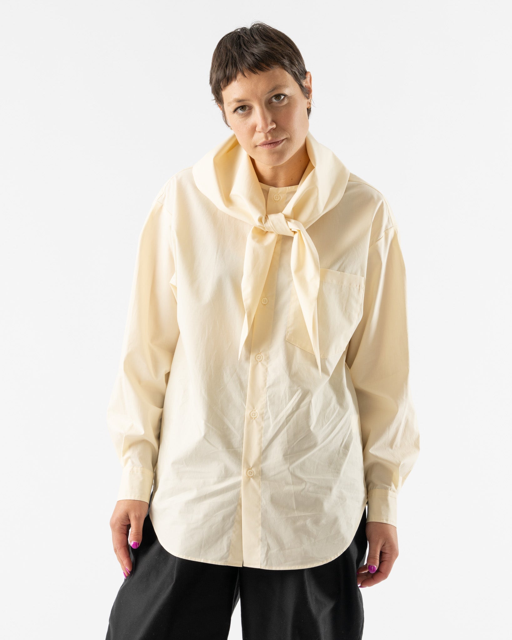 nicholson-&-nicholson-Unison-Poplin-Shirt-in-Yellow-Santa-Barbara-Boutique-Jake-and-Jones-Sustainable-Fashion