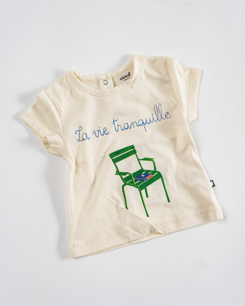 oeuf-tee-shirt-gardenia-la-vie-tranquille-print-ss23-jake-and-jones-a-santa-barbara-boutique