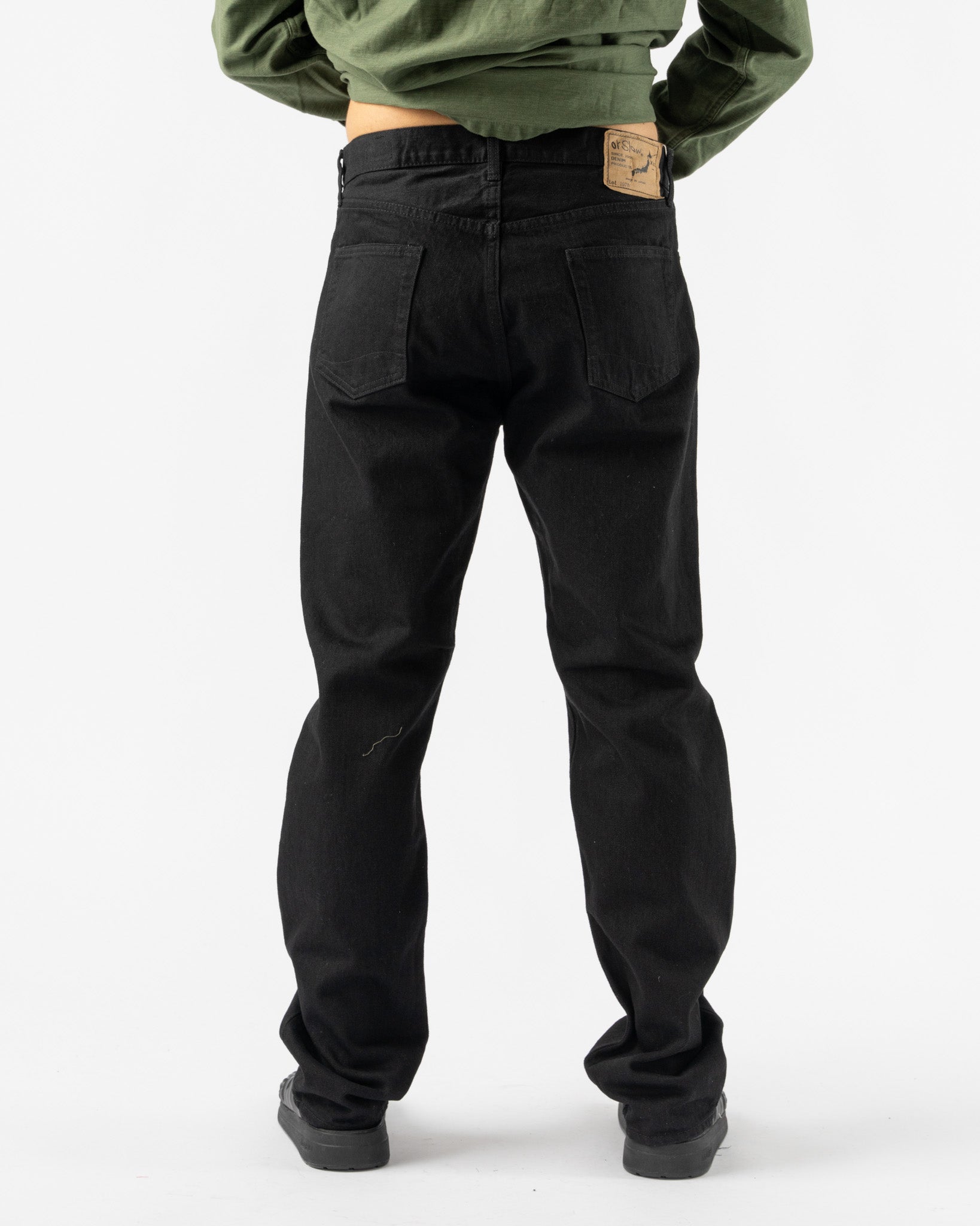 orSlow-107-Ivy-Fit-Black-Denim-Santa-Barbara-Boutique-Jake-and-Jones-Sustainable-Fashion