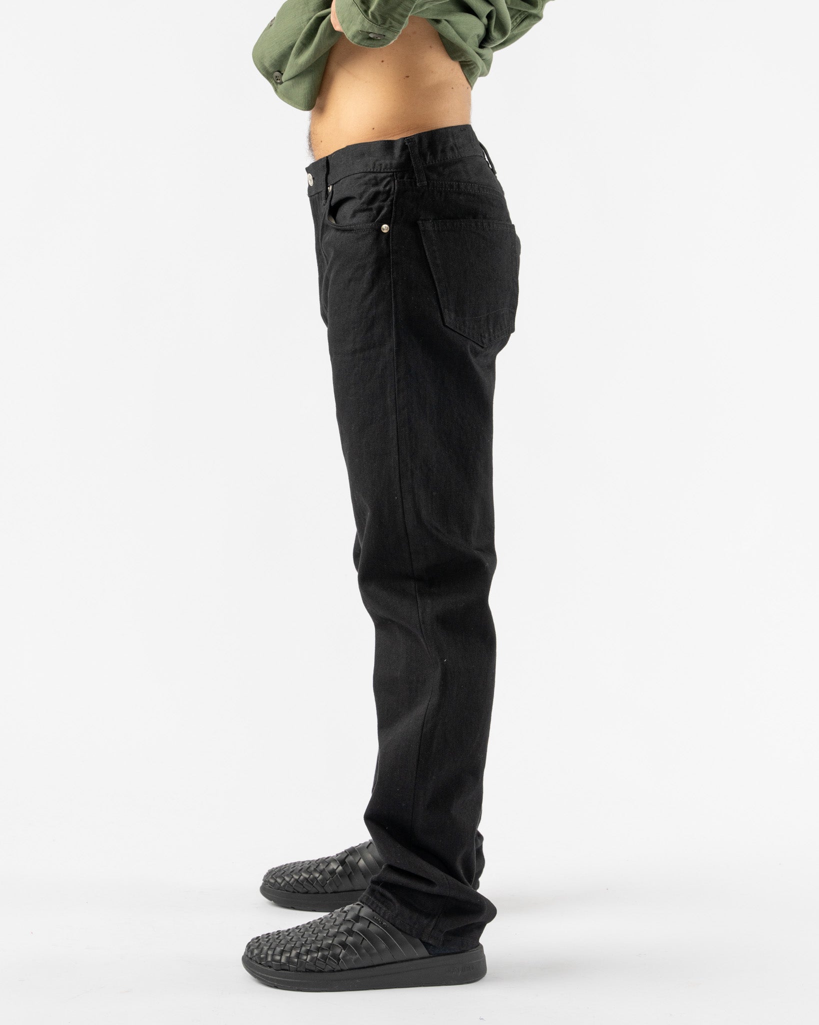 orSlow-107-Ivy-Fit-Black-Denim-Santa-Barbara-Boutique-Jake-and-Jones-Sustainable-Fashion