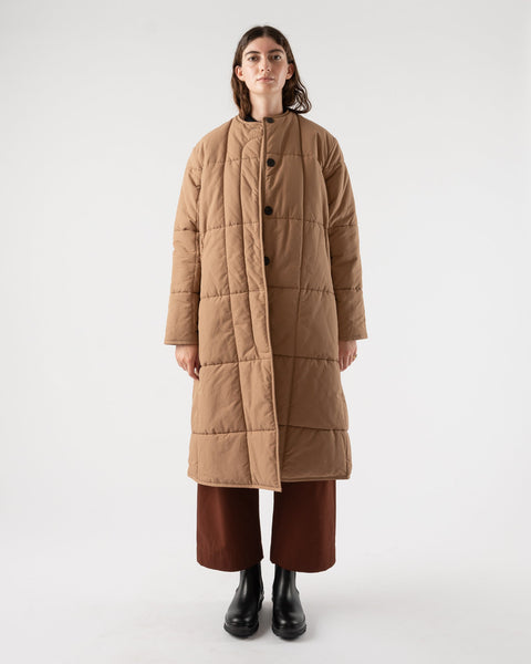 Studio Nicholson Pieper Coat in Camel Curated at Jake and Jones a