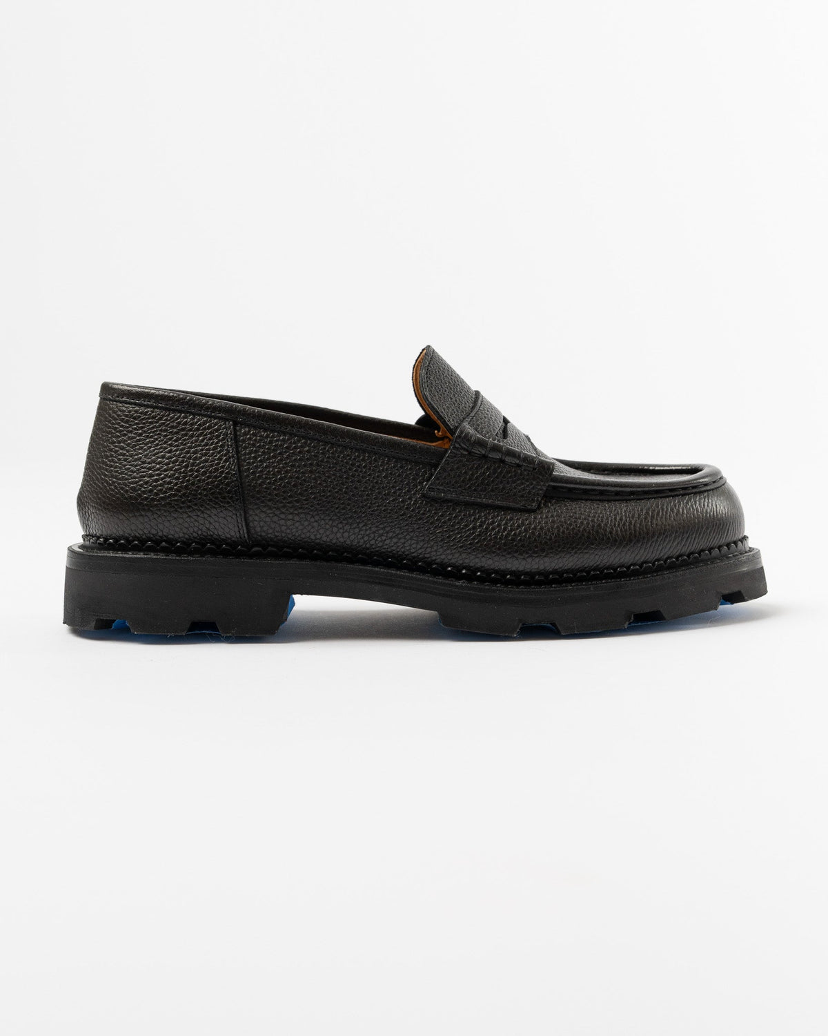 Yuketen Frentaly Loafer in Parelmo Black Curated at Jake and Jones