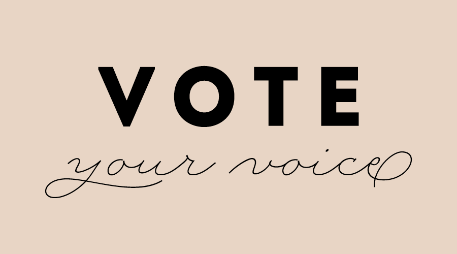 Vote. The time is now.