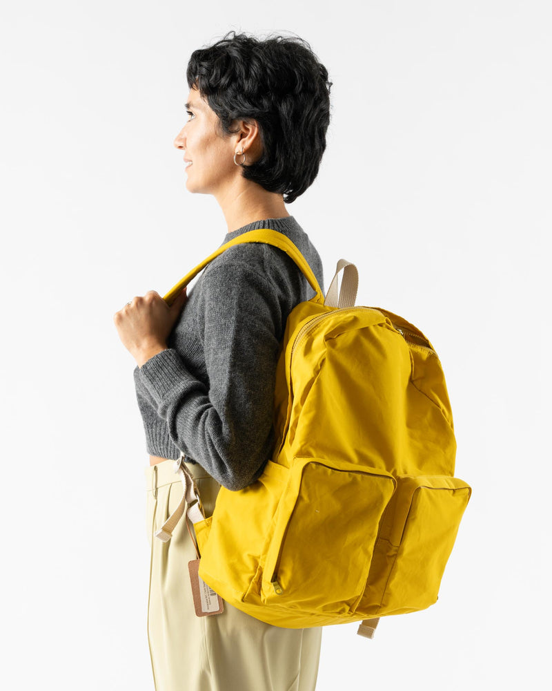 Amiacalva N/C Cloth Backpack in Yellow