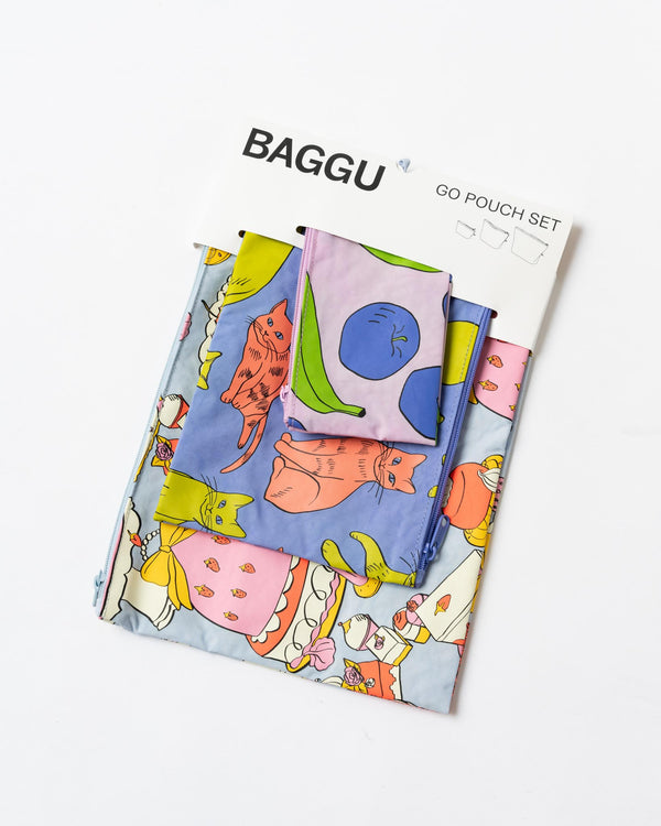 Baggu Go Pouch Set in Still Life