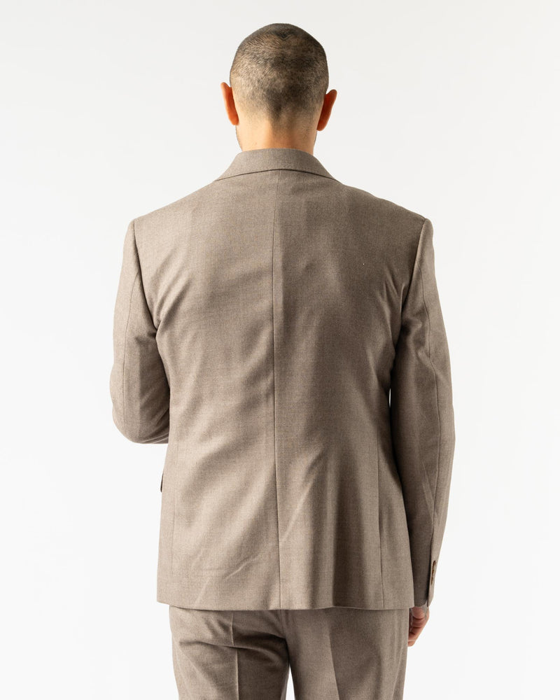 Carter Young x Jake & Jones 120s Wool Tailored Jacket in Chicory Marl