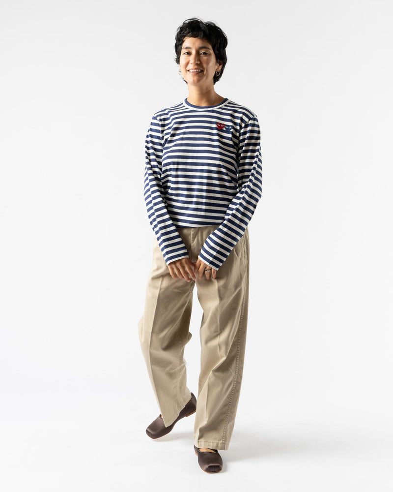 PLAY COMME des GARÇONS Striped Long Sleeve Shirt