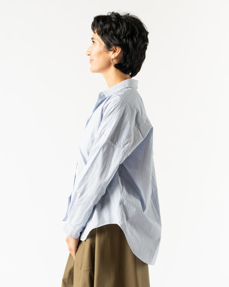 Fabiana Pigna Segun Blouse in Blue Stripe