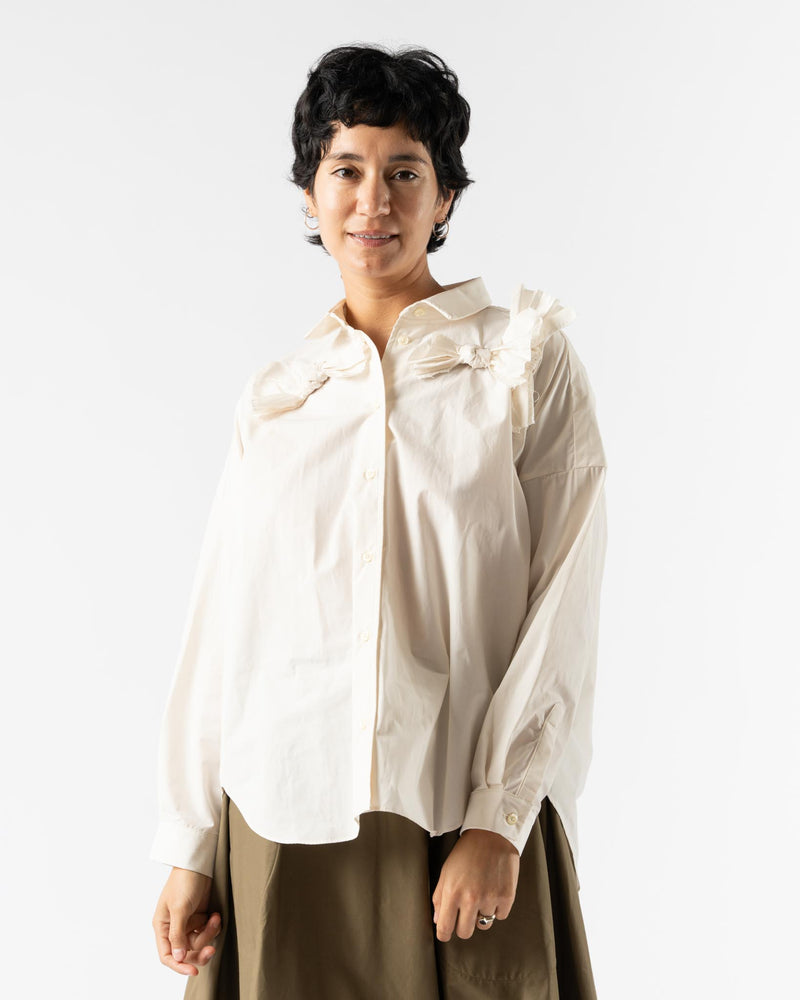 Fabiana Pigna Ybarra Blouse in Chalk